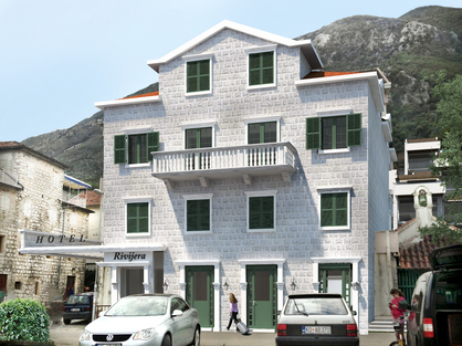 For sale plot in Kotor Prcanj on the first line to the sea
