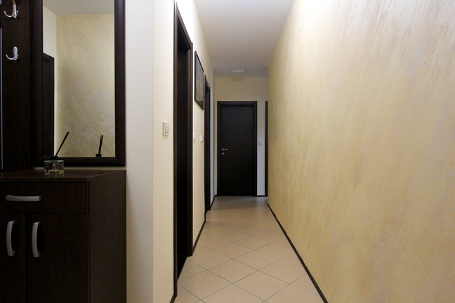 Furnished three-bedroom apartment in Budva