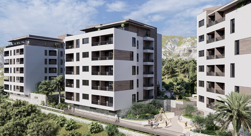For sale 2 apartments in new complex in Becici