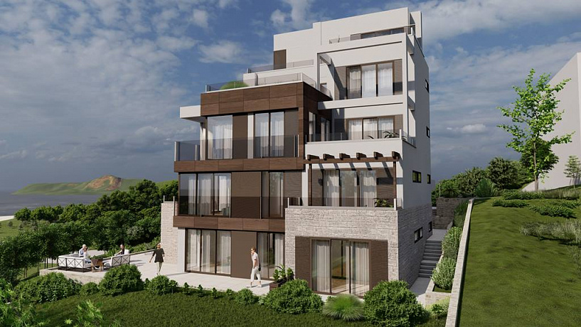 Apartments in a new residential complex with beautiful views